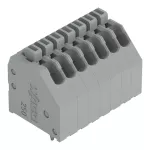 Złączka do płytek drukowanych przycisk 0,5 mm² RM 2,5 mm 7-bieg, szara 250-307