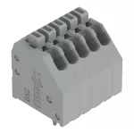 Złączka do płytek drukowanych przycisk 0,5 mm² RM 2,5 mm 5-bieg, szara 250-305