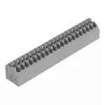 Złączka do płytek drukowanych przycisk 1,5 mm² RM 3,5 mm 21-bieg, szara 250-121