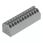 Złączka do płytek drukowanych przycisk 1,5 mm² RM 3,5 mm 12-bieg, szara 250-112