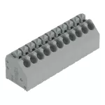 Złączka do płytek drukowanych przycisk 1,5 mm² RM 3,5 mm 11-bieg, szara 250-111