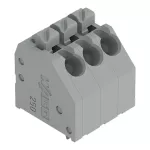 Złączka do płytek drukowanych przycisk 1,5 mm² RM 3,5 mm 3-bieg, szara 250-103