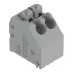 Złączka do płytek drukowanych przycisk 1,5 mm² RM 3,5 mm 2-bieg, szara 250-102