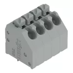 Złączka do płytek drukowanych przycisk 1,5 mm² RM 3,5 mm 4-bieg, szara 250-204