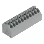 Złączka do płytek drukowanych przycisk 1,5 mm² RM 3,5 mm 11-bieg, szara 250-211