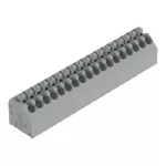 Złączka do płytek drukowanych przycisk 1,5 mm² RM 3,5 mm 18-bieg, szara 250-218