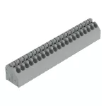 Złączka do płytek drukowanych przycisk 1,5 mm² RM 3,5 mm 21-bieg, szara 250-221
