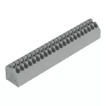Złączka do płytek drukowanych przycisk 1,5 mm² RM 3,5 mm 22-bieg, szara 250-222