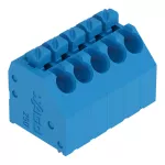 Złączka do płytek drukowanych przycisk 1,5 mm² RM 3,5 mm 5-bieg, niebieski 250-205/000-006