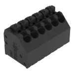 Złączka THR do płytek drukowanych przycisk 1,5 mm² RM 3,5 mm 6-bieg, czarny 250-206/353-604