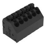 Złączka THR do płytek drukowanych przycisk 1,5 mm² RM 3,5 mm 6-bieg, czarny 250-106/353-604
