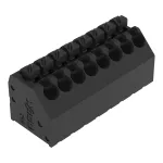 Złączka THR do płytek drukowanych przycisk 1,5 mm² RM 3,5 mm 8-bieg, czarny 250-108/353-604