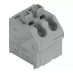Złączka do płytek drukowanych przycisk 1,5 mm² RM 5 mm 2-bieg, szara 250-502