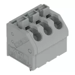 Złączka do płytek drukowanych przycisk 1,5 mm² RM 5 mm 3-bieg, szara 250-503