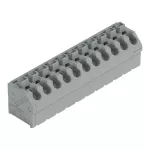 Złączka do płytek drukowanych przycisk 1,5 mm² RM 5 mm 11-bieg, szara