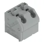 Złączka do płytek drukowanych przycisk 1,5 mm² RM 7,5 mm 2-bieg, szara