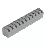 Złączka do płytek drukowanych przycisk 1,5 mm² RM 7,5 mm 11-bieg, szara