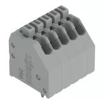 Złączka do płytek drukowanych przycisk 0,5 mm² RM 2,5 mm 5-bieg, szara 250-405