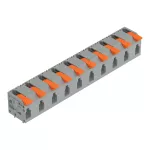 Złącze do PCB dźwignia 4 mm² raster 11,5 mm 10-bieg., szary
