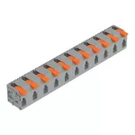 Złącze do PCB dźwignia 4 mm² raster 11,5 mm 11-bieg., szary