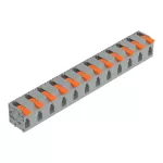 Złącze do PCB dźwignia 4 mm² raster 11,5 mm 12-bieg., szary