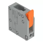 Złączka do płytek drukowanych dźwignia 4 mm² RM 5 mm 1-bieg, szara 2604-3101