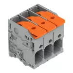 Złącze do PCB dźwignia 6 mm² raster 7,5 mm 3-bieg., czarny