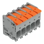 Złączka do płytek drukowanych dźwignia 16 mm² RM 10 mm 5-bieg, szara 2616-1105/020-000
