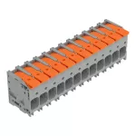 Złączka do płytek drukowanych dźwignia 16 mm² RM 10 mm 12-bieg, szara 2616-1112/020-000