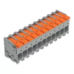 Złączka do płytek drukowanych dźwignia 16 mm² RM 10 mm 11-bieg, szara 2616-1111/020-000