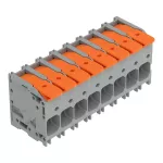 Złączka do płytek drukowanych dźwignia 16 mm² RM 10 mm 8-bieg, szara 2616-1108/020-000