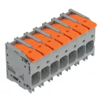 Złączka do płytek drukowanych dźwignia 16 mm² RM 10 mm 7-bieg, szara 2616-1107/020-000