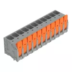 Złączka do płytek drukowanych dźwignia 16 mm² RM 10 mm 11-bieg, szara 2616-3111/020-000