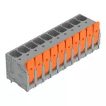 Złączka do płytek drukowanych dźwignia 16 mm² RM 10 mm 10-bieg, szara 2616-3110/020-000