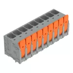 Złączka do płytek drukowanych dźwignia 16 mm² RM 10 mm 9-bieg, szara 2616-3109/020-000