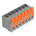 Złączka do płytek drukowanych dźwignia 16 mm² RM 10 mm 7-bieg, szara 2616-3107/020-000