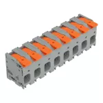 Złączka do płytek drukowanych dźwignia 16 mm² raster 15mm 8-bieg, szara 2616-1358