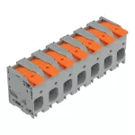 Złączka do płytek drukowanych dźwignia 16 mm² raster 15mm 7-bieg, szara 2616-1357