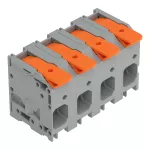 Złączka do płytek drukowanych dźwignia 16 mm² raster 15mm 4-bieg, szara 2616-1354