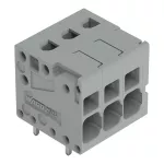 Złączka do płytek drukowanych 4 mm² RM 5 mm 3-bieg, szara 2624-1103