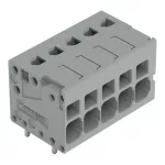 Złączka do płytek drukowanych 4 mm² RM 5 mm 5-bieg, szara 2624-1105