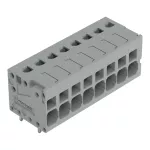 Złączka do płytek drukowanych 4 mm² RM 5 mm 8-bieg, szara 2624-1108