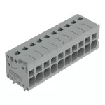 Złączka do płytek drukowanych 4 mm² RM 5 mm 10-bieg, szara 2624-1110
