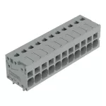 Złączka do płytek drukowanych 4 mm² RM 5 mm 11-bieg, szara 2624-1111
