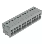 Złączka do płytek drukowanych 4 mm² RM 5 mm 12-bieg, szara 2624-1112