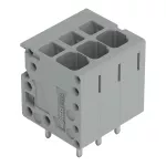 Złączka do płytek drukowanych 4 mm² RM 5 mm 3-bieg, szara 2624-3103