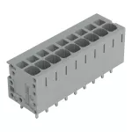 Złączka do płytek drukowanych 4 mm² RM 5 mm 9-bieg, szara 2624-3109