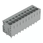Złączka do płytek drukowanych 4 mm² RM 5 mm 10-bieg, szara 2624-3110