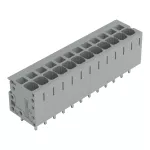 Złączka do płytek drukowanych 4 mm² RM 5 mm 12-bieg, szara 2624-3112