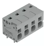 Złączka do płytek drukowanych 4 mm² RM 7,5 mm 4-bieg, szara 2624-1304